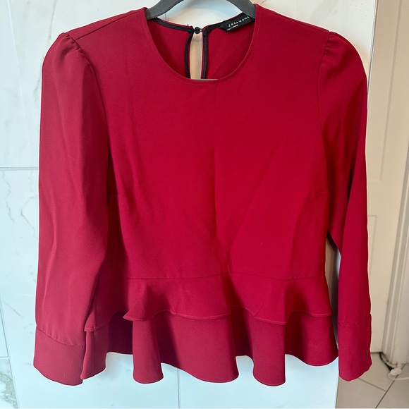 Zara peplum top - Picture 2 of 5